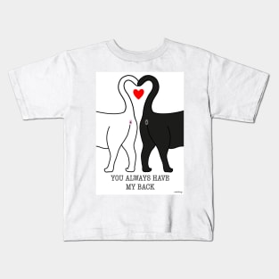 Cat Butt Love Kids T-Shirt